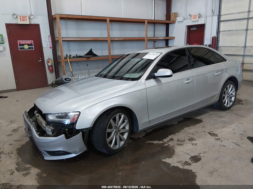 Vin: wauffafl2dn004430, lot: 45873806, audi a4 2.0t premium 20132