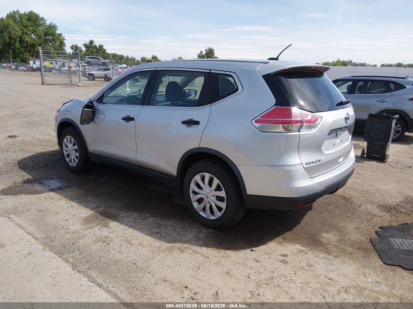 2016 NISSAN ROGUE auction photo 3