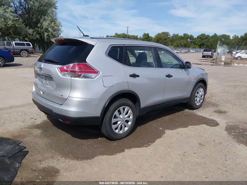 2016 NISSAN ROGUE auction photo 4