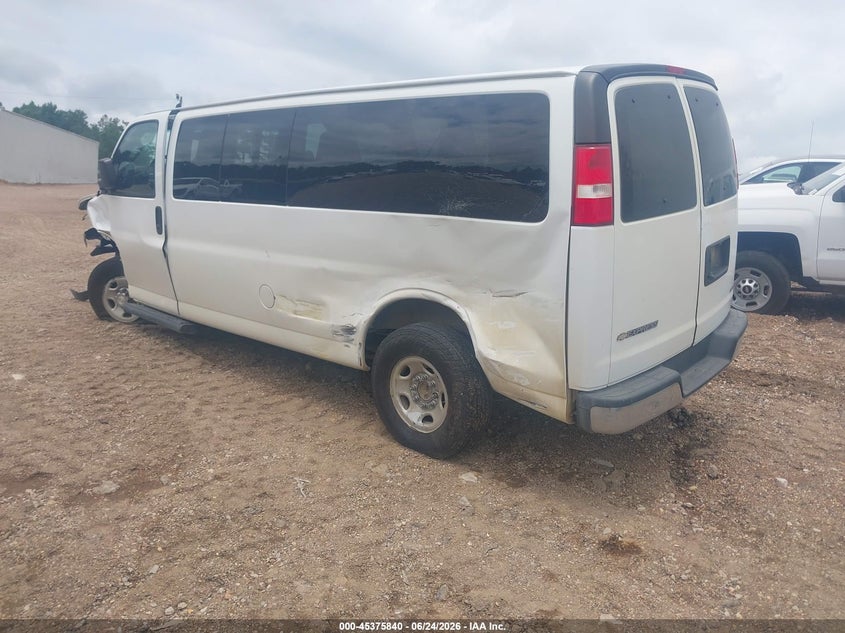 Vin: 1gazgpfp5j1323903, lot: 45873826, chevrolet express 3500 lt 20183