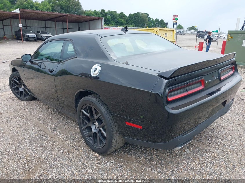 Vin: 2c3cdzbt4gh226145, lot: 45873851, dodge challenger r/t plus 20163