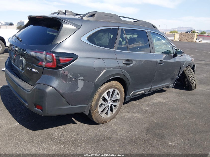 2025 SUBARU OUTBACK auction photo 4