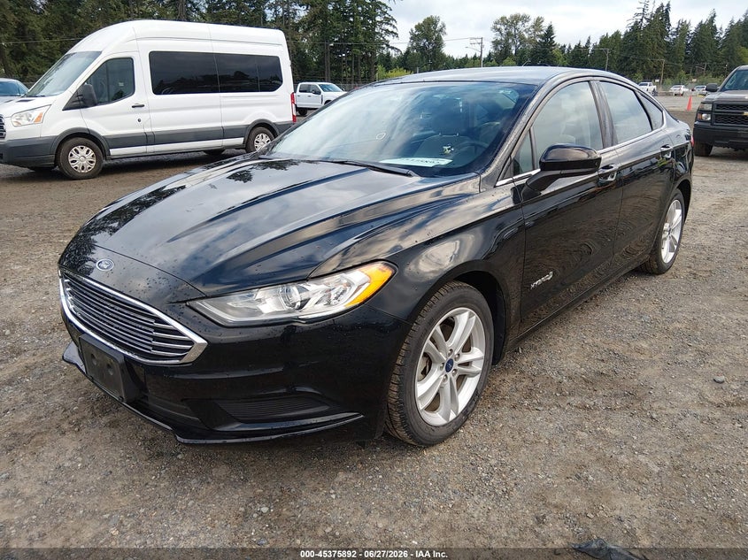 3FA6P0UU3JR198390 2018 Ford Fusion Hybrid S photo 1