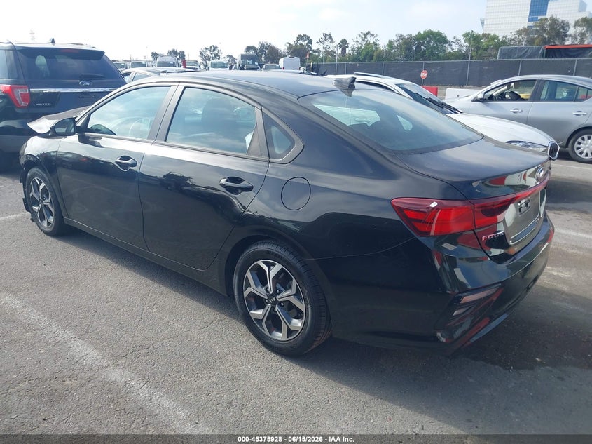 VIN 3KPF24AD7ME283555 2021 KIA FORTE LXS