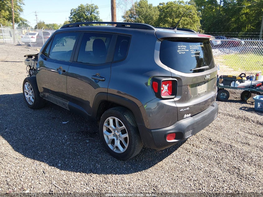 2017 JEEP RENEGADE auction photo 3