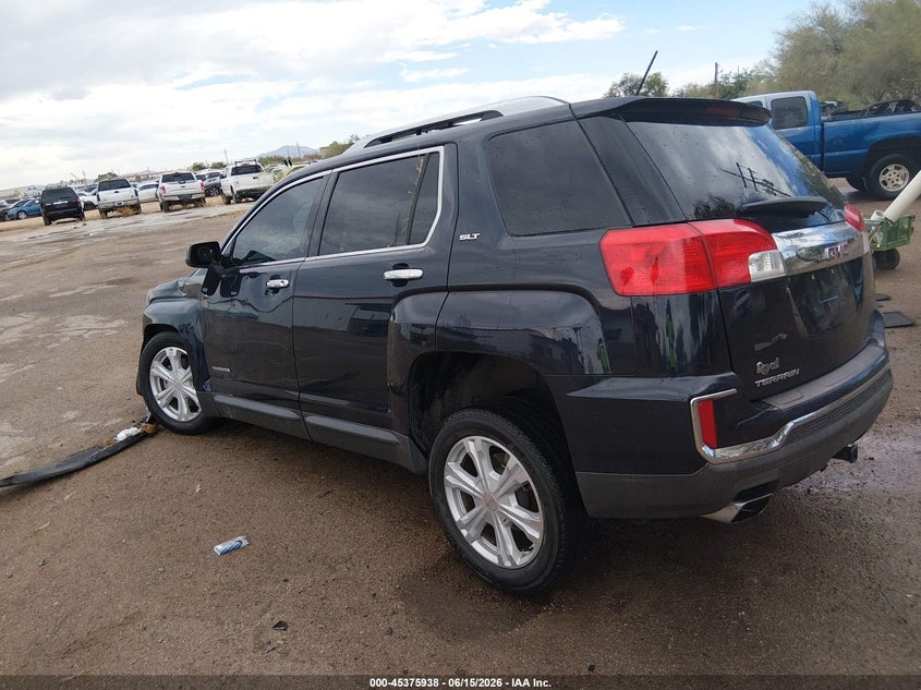 Vin: 2gkalpek8g6182809, lot: 45873924, gmc terrain slt 20163
