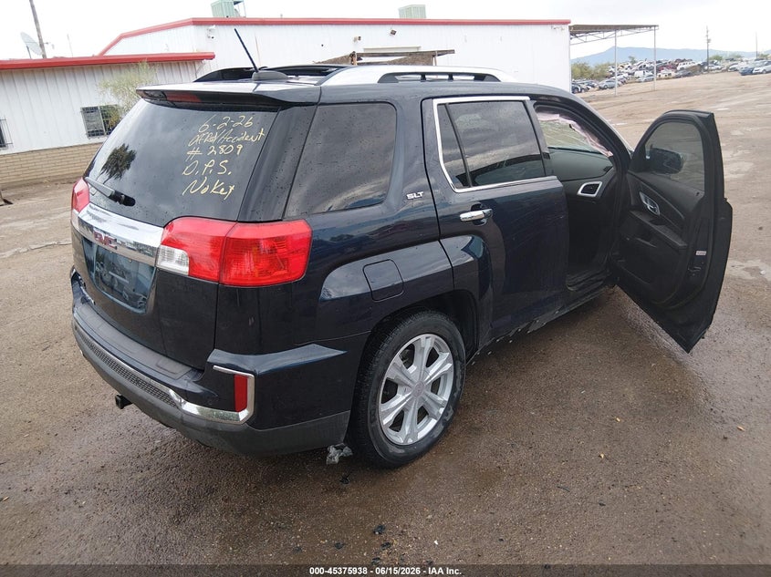 Vin: 2gkalpek8g6182809, lot: 45873924, gmc terrain slt 20164