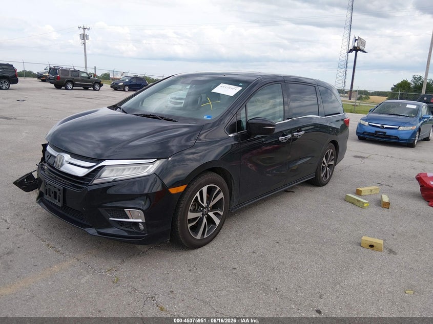 2018 Honda Odyssey Elite 5FNRL6H97JB099746 photo 1