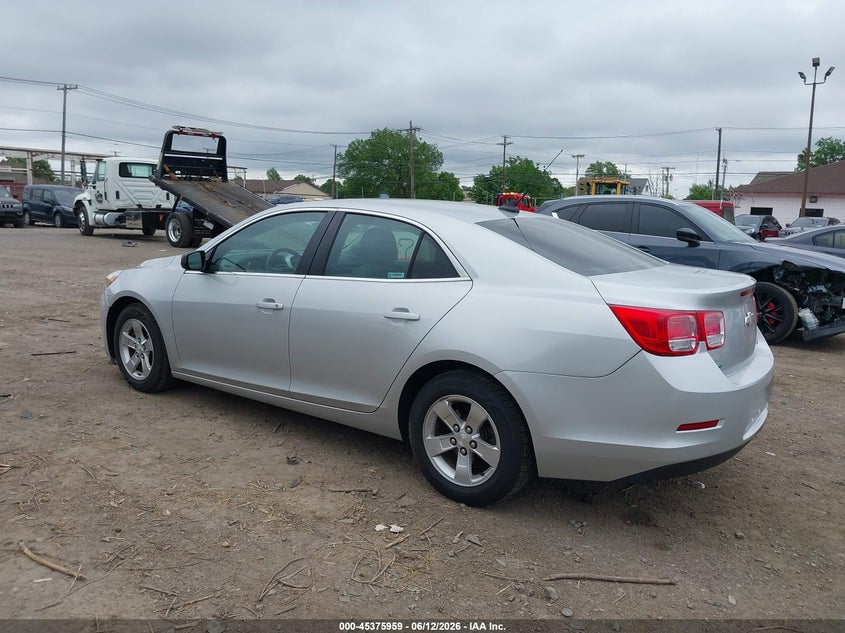 2015 CHEVROLET MALIBU SEDAN 2.5L I-4 DI, DOHC, VVT, 196HP