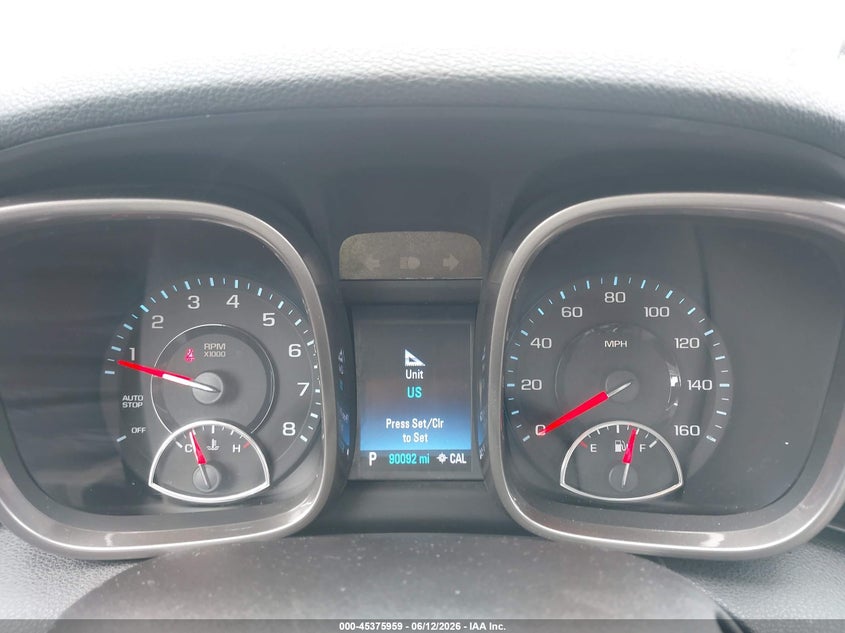 2015 CHEVROLET MALIBU SEDAN 2.5L I-4 DI, DOHC, VVT, 196HP