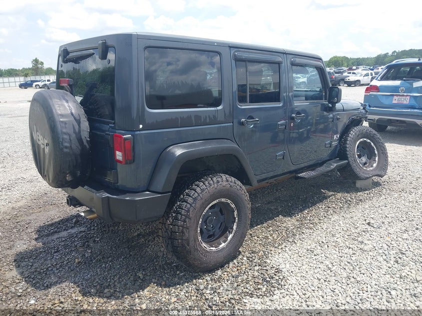 JEEP WRANGLER 2007 VIN 1J4GB39157L124922