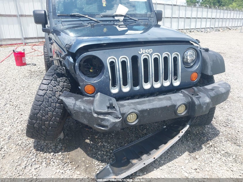 JEEP WRANGLER 2007 VIN 1J4GB39157L124922