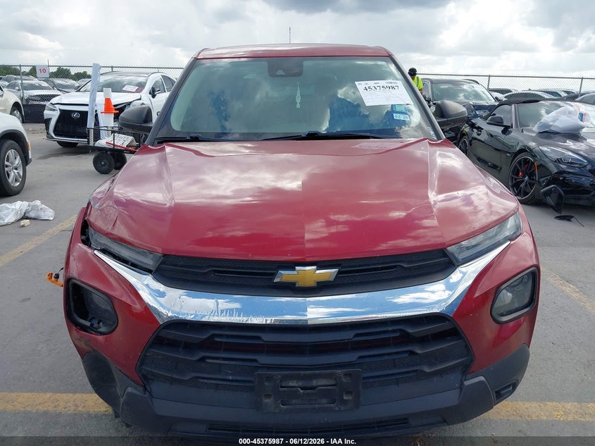 2021 Chevrolet Trailblazer Fwd Ls VIN: KL79MMS28MB005780 Lot: 45375987