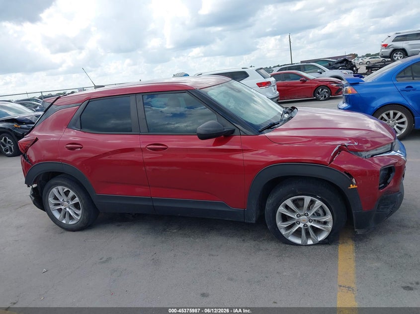2021 Chevrolet Trailblazer Fwd Ls VIN: KL79MMS28MB005780 Lot: 45375987