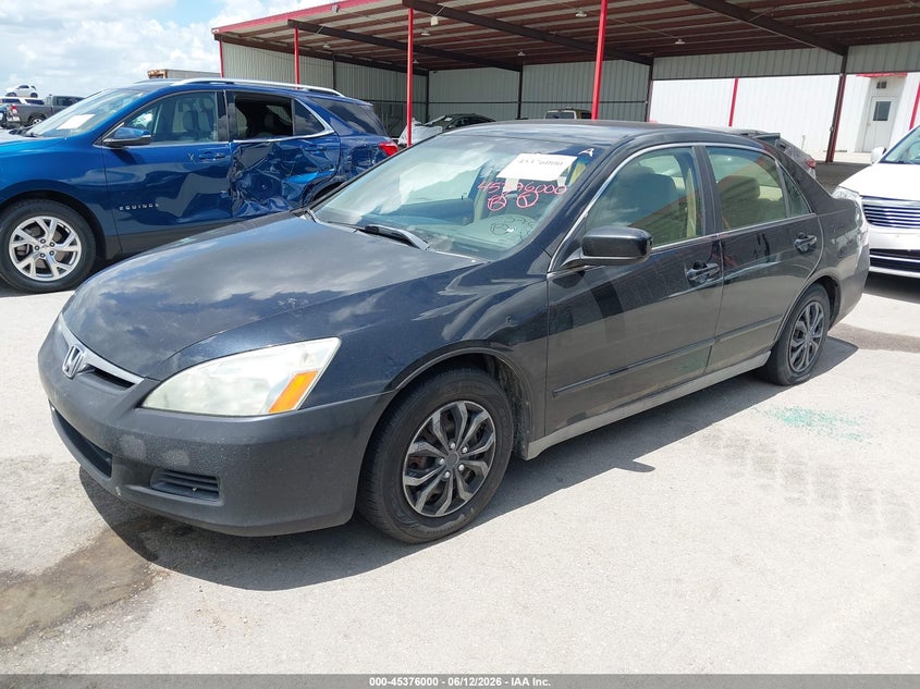 2007 Honda Accord 2.4 Lx 1HGCM56417A011491 photo 1