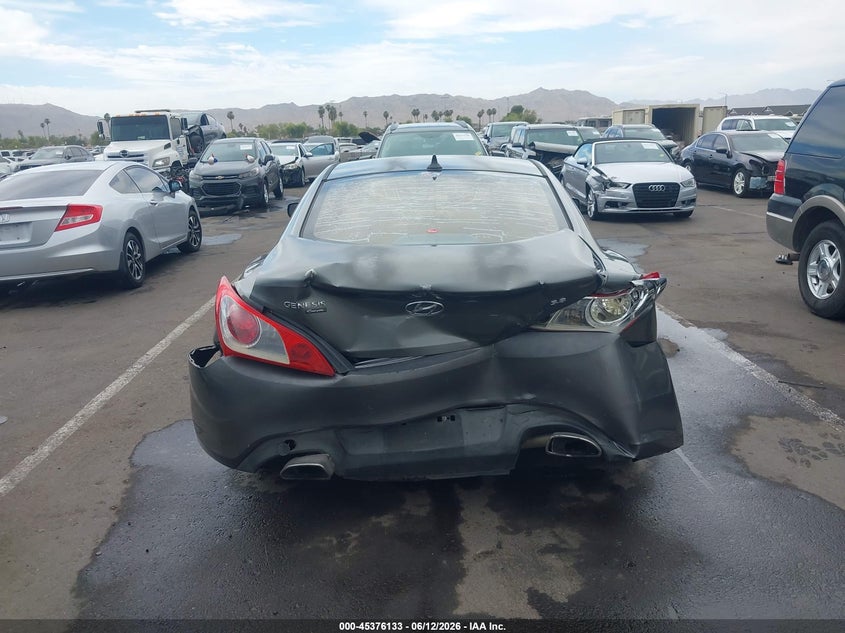 2010 Hyundai Genesis 3.8 VIN: KMHHU6KH2AU013495 Lot: 45376133