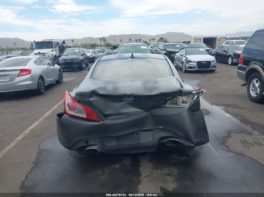 2010 Hyundai Genesis 3.8 VIN: KMHHU6KH2AU013495 Lot: 45376133