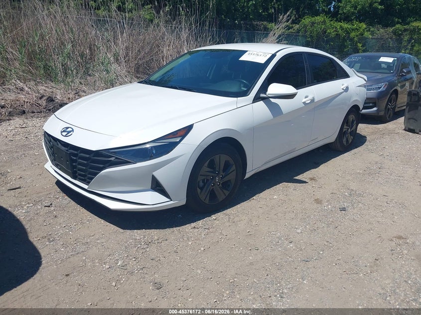 VIN 5NPLS4AG1NH058977 2022 HYUNDAI ELANTRA SEL