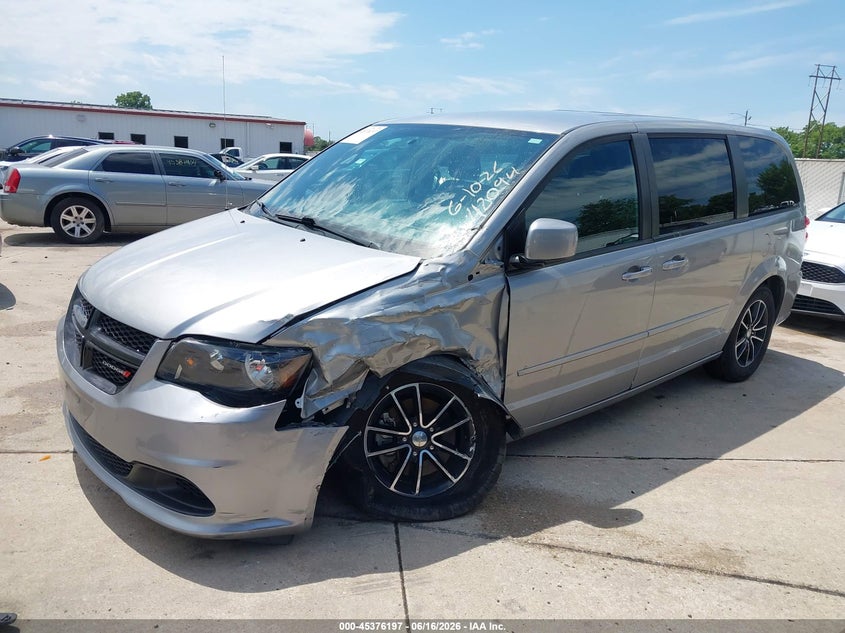Vin: 2c4rdgbg2gr398486, lot: 45874183, dodge grand caravan se plus 20162