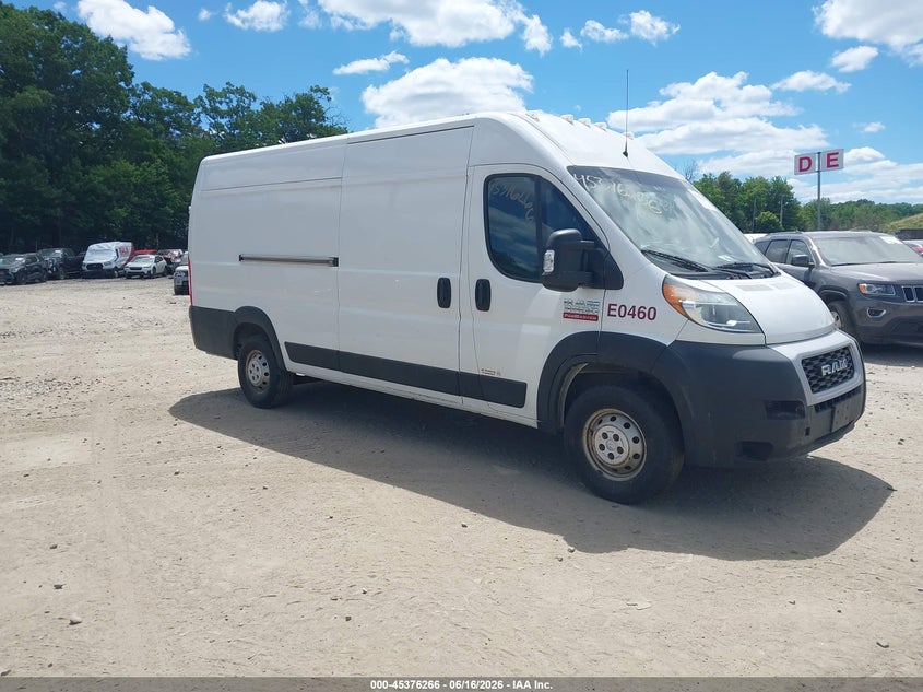 Vin: 3c6frvjgxme504603, lot: 45874252, ram promaster 3500 cargo van high roof 159 wb ext 2021 img_1