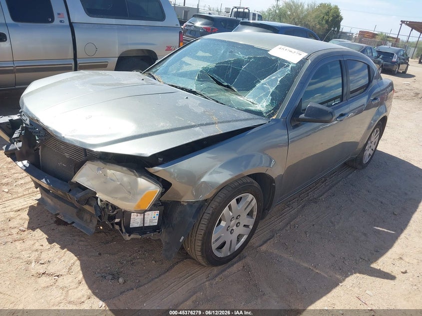 2013 Dodge Avenger Se 1C3CDZAB0DN628739 photo 1