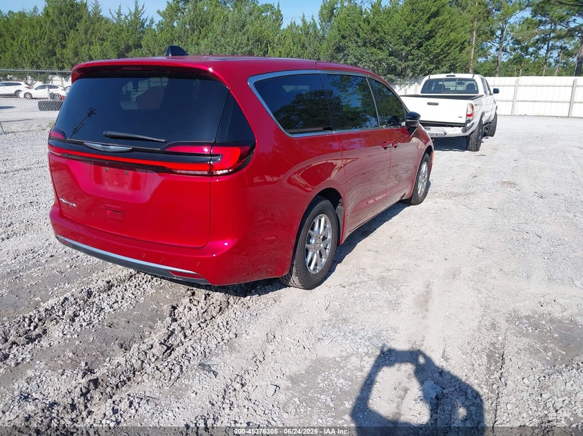 Vin: 2c4rc1bgxsr551530, lot: 45874291, chrysler pacifica select 20254