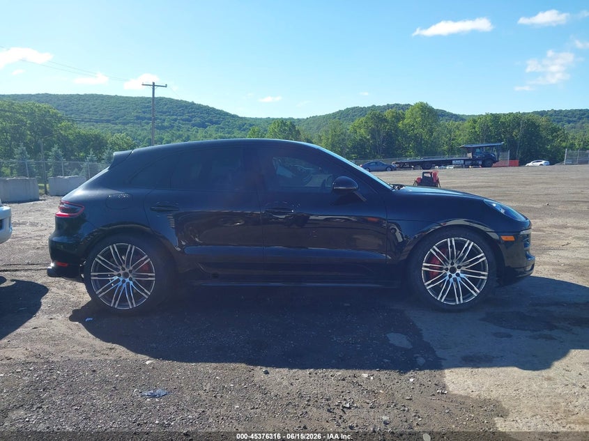 VIN: WP1AF2A50HLB61322 2017 PORSCHE MACAN TURBO