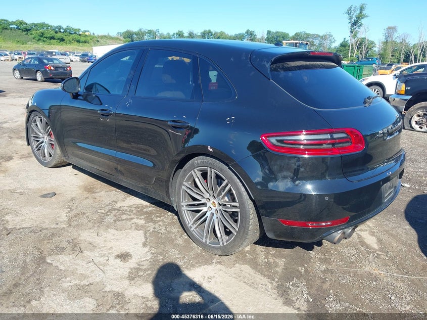Vin: wp1af2a50hlb61322, lot: 45874302, porsche macan turbo 20173