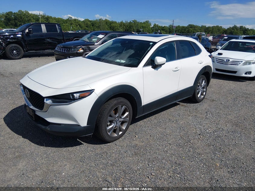 Vin: 3mvdmbcl8mm258985, lot: 45874315, mazda cx-30 preferred 20212