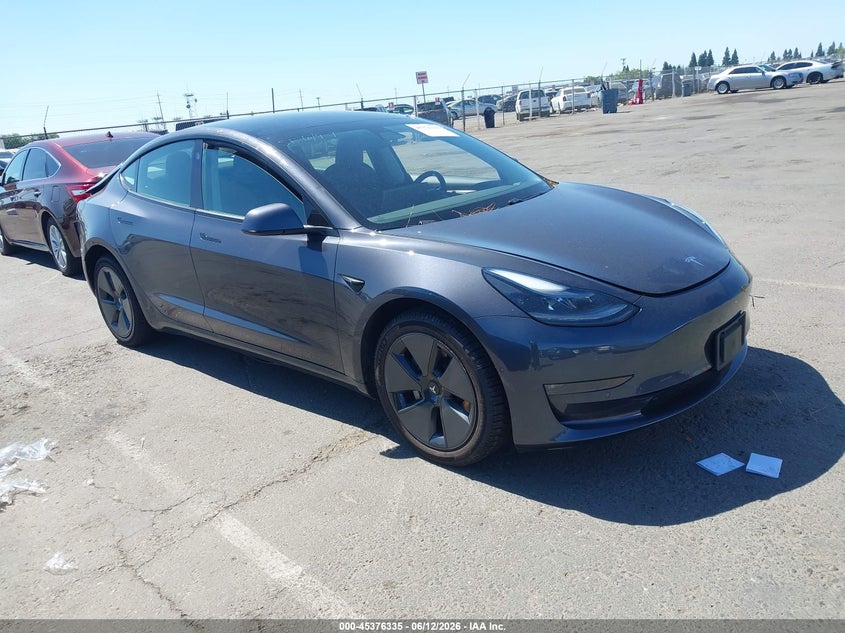 2021 TESLA MODEL 3  (VIN: 5YJ3E1EB1MF003687)
