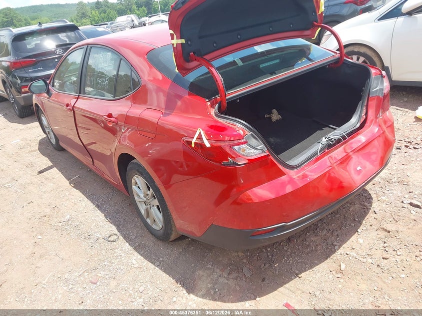 VIN 4T1DAACK4SU013827 2025 TOYOTA CAMRY LE