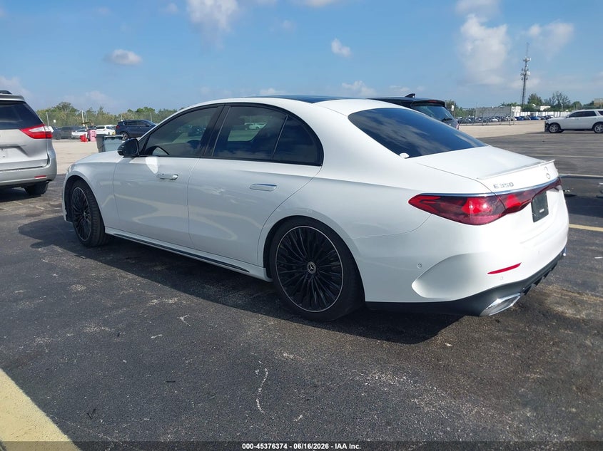 2024 MERCEDES-BENZ E 350 auction photo 3