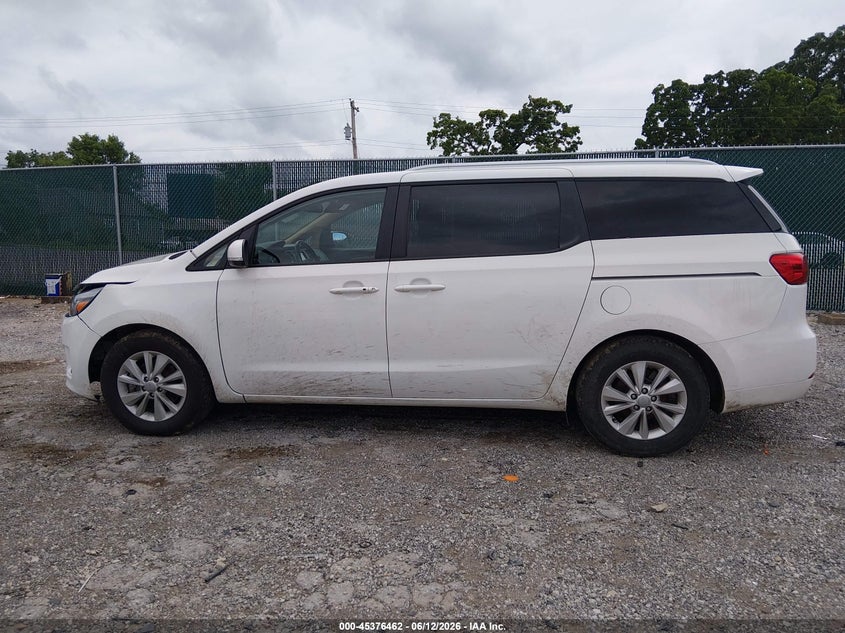 2017 Kia Sedona Lx VIN: KNDMB5C18H6335710 Lot: 45376462