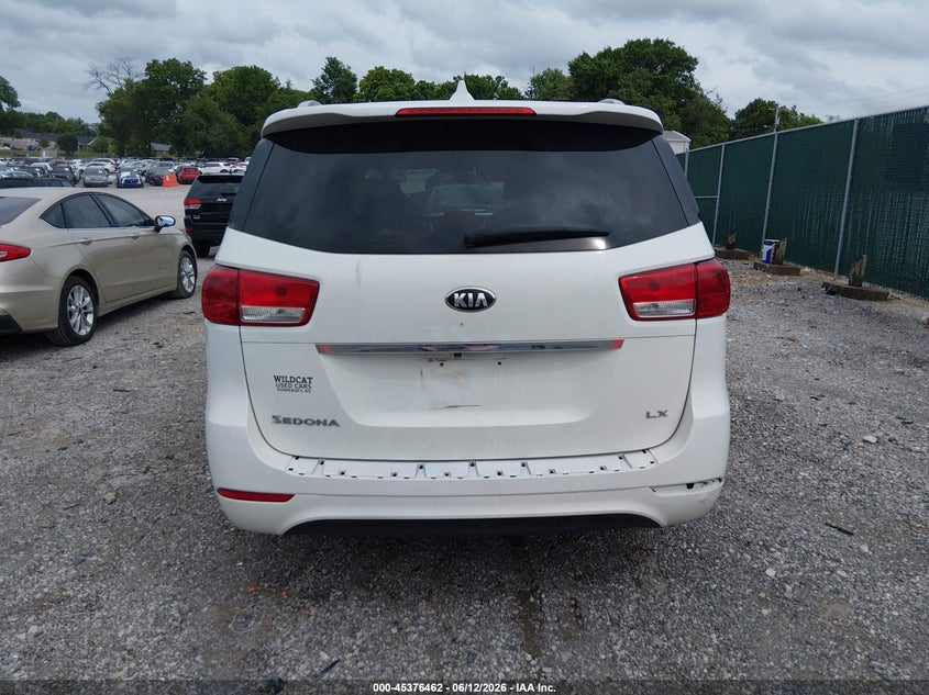 2017 Kia Sedona Lx VIN: KNDMB5C18H6335710 Lot: 45376462