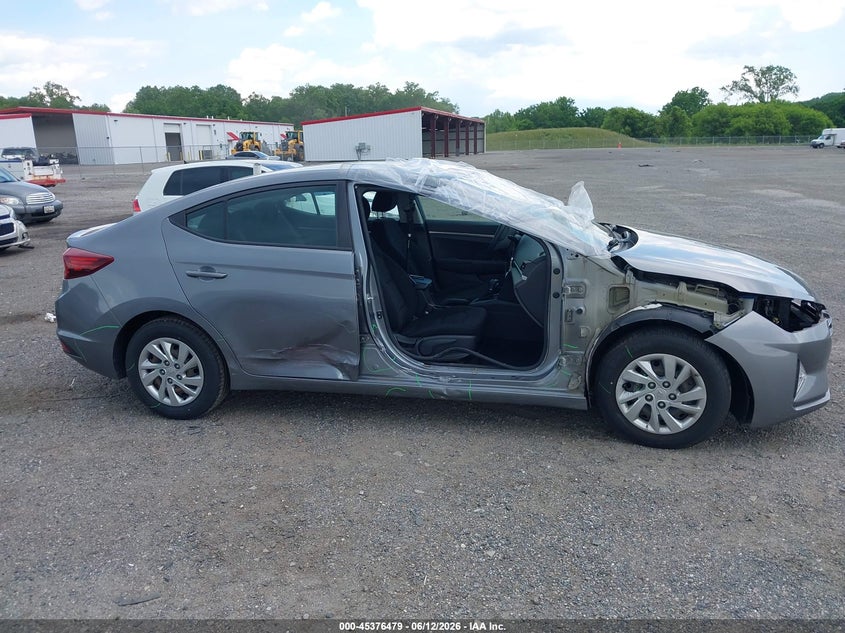 2019 Hyundai Elantra Se VIN: KMHD74LF2KU877830 Lot: 45376479
