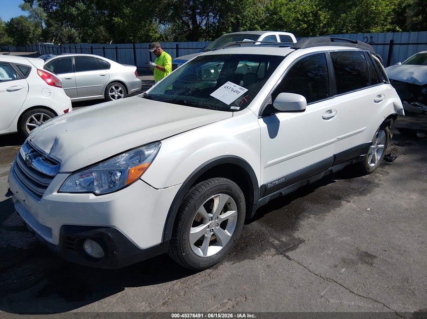 Vin: 4s4brclcxe3306548, lot: 45874477, subaru outback 2.5i limited 20142