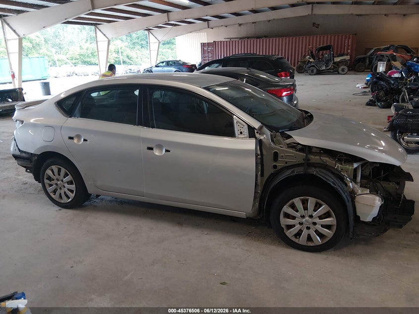 2015 Nissan Sentra S VIN: 3N1AB7AP3FY333054 Lot: 45376506