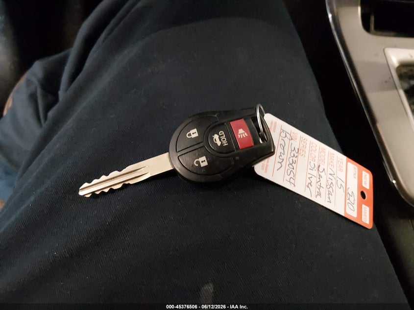 2015 Nissan Sentra S VIN: 3N1AB7AP3FY333054 Lot: 45376506
