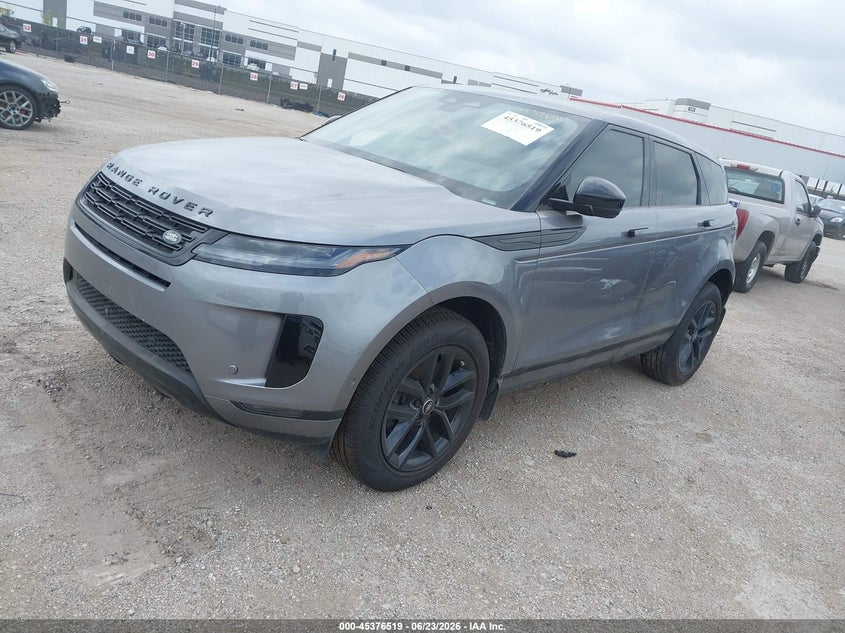 Vin: salzj2fx1th290400, lot: 45874505, land rover range rover evoque s 20262