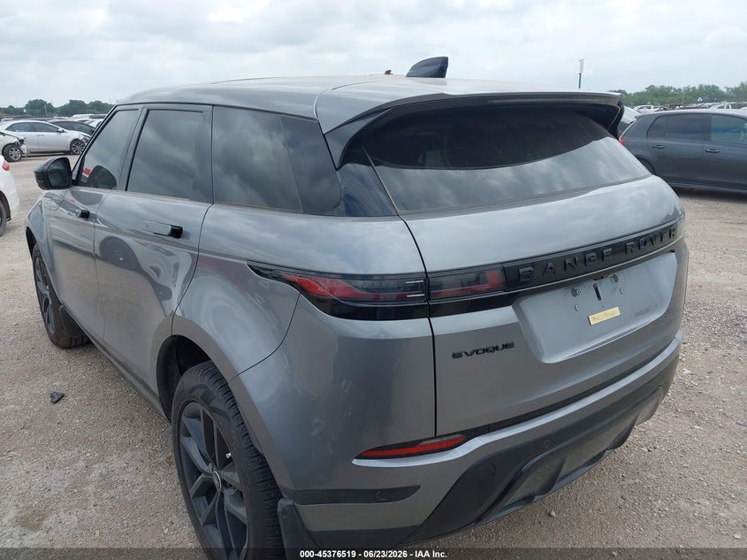 Vin: salzj2fx1th290400, lot: 45874505, land rover range rover evoque s 20263