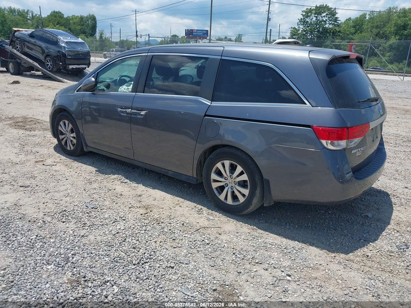 Vin: 5fnrl5h60gb138055, lot: 45874528, honda odyssey ex-l 20163