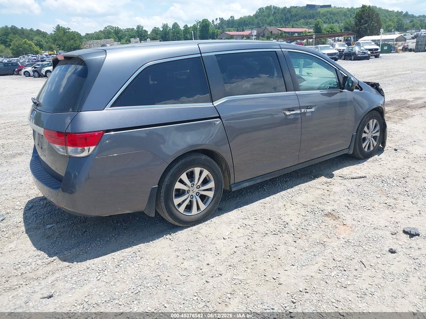 Vin: 5fnrl5h60gb138055, lot: 45874528, honda odyssey ex-l 20164