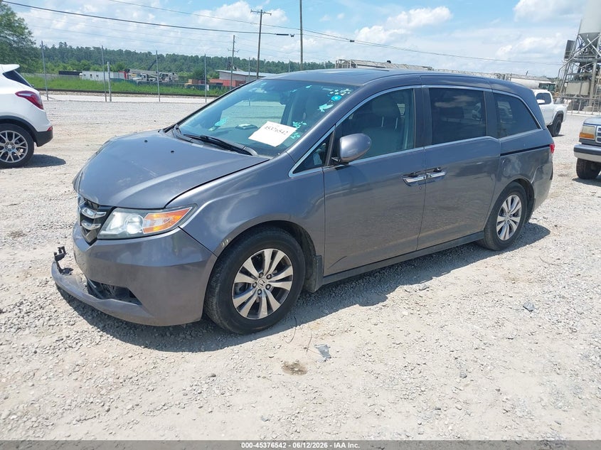 2016 HONDA ODYSSEY auction photo 2