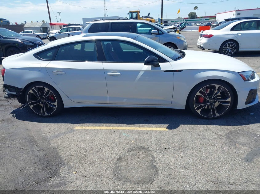 2023 Audi S5 Sportback Prestige Tfsi Quattro Tiptronic VIN: WAUB4CF54PA068966 Lot: 45376543
