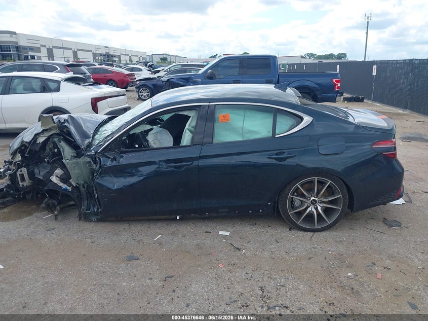2025 Genesis G70 2.5T Awd VIN: KMTG34SC1SU148174 Lot: 45376646