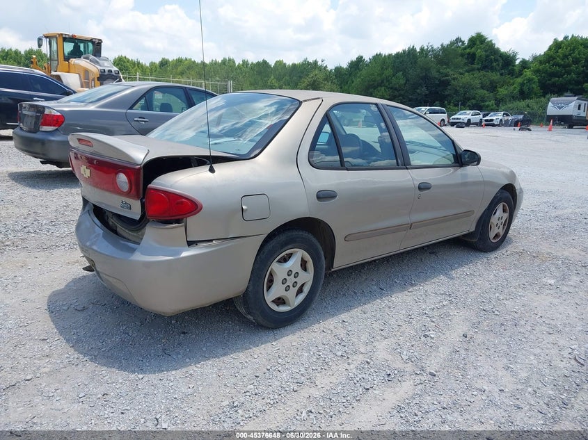 CHEVROLET CAVALIER 2004 VIN 1G1JC52F547358162