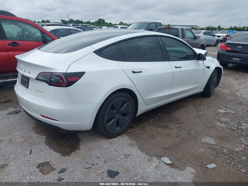 2023 TESLA MODEL 3 SEDAN ELECTRIC