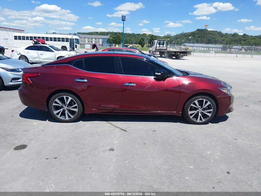 2016 NISSAN MAXIMA SEDAN 3.5L V-6 DOHC, VVT, 300HP