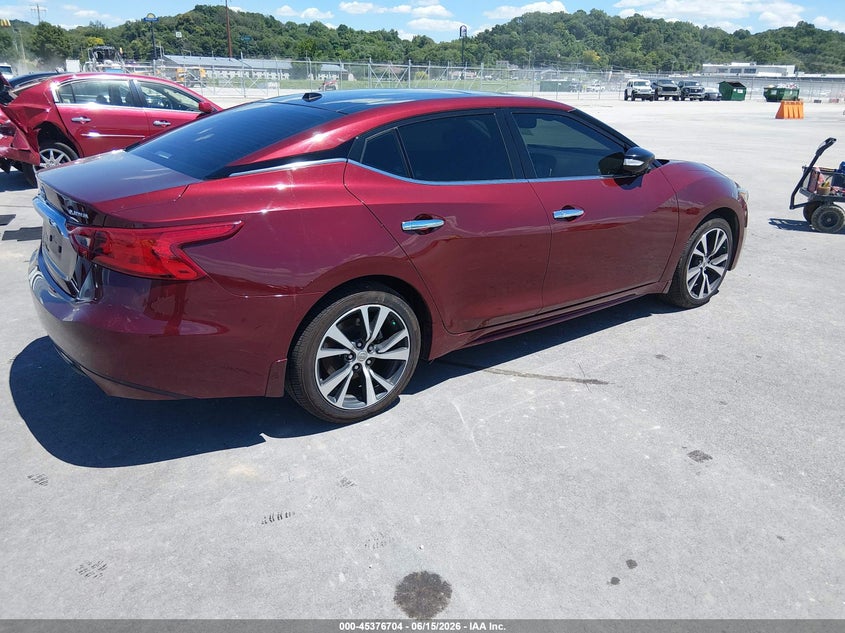 2016 NISSAN MAXIMA SEDAN 3.5L V-6 DOHC, VVT, 300HP
