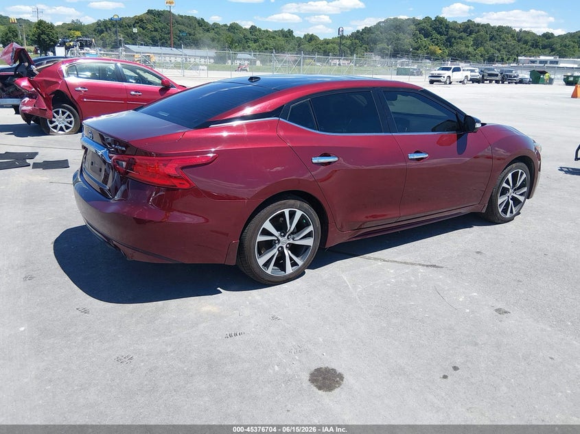 2016 NISSAN MAXIMA SEDAN 3.5L V-6 DOHC, VVT, 300HP